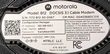 motorola b12 modem|motorola modem support number.